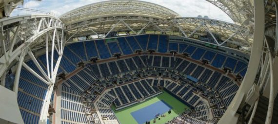 Arthur Ashe Stadium at the US Open